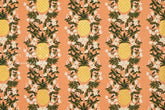 Cotton + Steel Primavera Canvas - Pineapple Stripe peach - 50cm